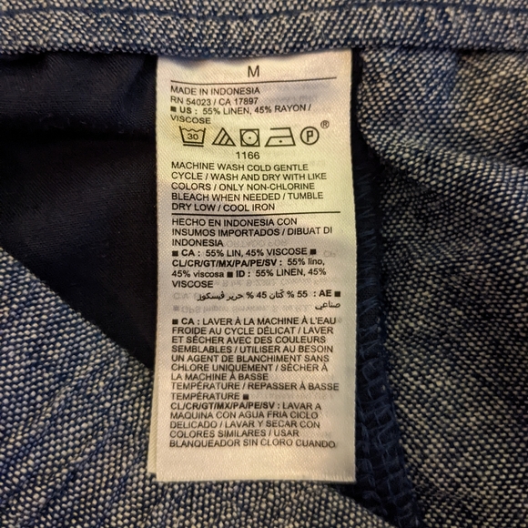 Old Navy High Waisted Linen-blend shorts - Picture 4 of 4